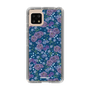 スリムプロテクションケース［ 日比谷花壇 - FloralSymphony - ネイビー ］