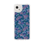 スリムプロテクションケース［ 日比谷花壇 - FloralSymphony - ネイビー ］