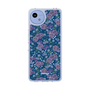 スリムプロテクションケース［ 日比谷花壇 - FloralSymphony - ネイビー ］