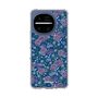 スリムプロテクションケース［ 日比谷花壇 - FloralSymphony - ネイビー ］