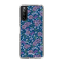 スリムプロテクションケース［ 日比谷花壇 - FloralSymphony - ネイビー ］