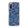 スリムプロテクションケース［ 日比谷花壇 - FloralSymphony - ネイビー ］