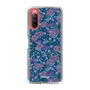 スリムプロテクションケース［ 日比谷花壇 - FloralSymphony - ネイビー ］
