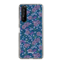 スリムプロテクションケース［ 日比谷花壇 - FloralSymphony - ネイビー ］