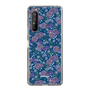 スリムプロテクションケース［ 日比谷花壇 - FloralSymphony - ネイビー ］