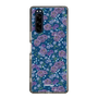 スリムプロテクションケース［ 日比谷花壇 - FloralSymphony - ネイビー ］