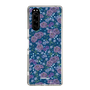スリムプロテクションケース［ 日比谷花壇 - FloralSymphony - ネイビー ］