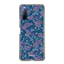 スリムプロテクションケース［ 日比谷花壇 - FloralSymphony - ネイビー ］