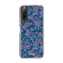 スリムプロテクションケース［ 日比谷花壇 - FloralSymphony - ネイビー ］