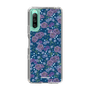 スリムプロテクションケース［ 日比谷花壇 - FloralSymphony - ネイビー ］