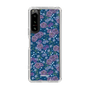 スリムプロテクションケース［ 日比谷花壇 - FloralSymphony - ネイビー ］