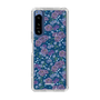 スリムプロテクションケース［ 日比谷花壇 - FloralSymphony - ネイビー ］