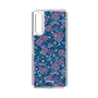 スリムプロテクションケース［ 日比谷花壇 - FloralSymphony - ネイビー ］