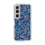 スリムプロテクションケース［ 日比谷花壇 - FloralSymphony - ネイビー ］