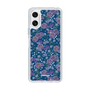 スリムプロテクションケース［ 日比谷花壇 - FloralSymphony - ネイビー ］