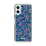 スリムプロテクションケース［ 日比谷花壇 - FloralSymphony - ネイビー ］