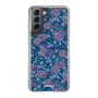 スリムプロテクションケース［ 日比谷花壇 - FloralSymphony - ネイビー ］