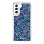 スリムプロテクションケース［ 日比谷花壇 - FloralSymphony - ネイビー ］