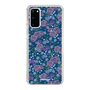 スリムプロテクションケース［ 日比谷花壇 - FloralSymphony - ネイビー ］