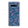 スリムプロテクションケース［ 日比谷花壇 - FloralSymphony - ネイビー ］