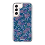スリムプロテクションケース［ 日比谷花壇 - FloralSymphony - ネイビー ］