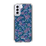 スリムプロテクションケース［ 日比谷花壇 - FloralSymphony - ネイビー ］