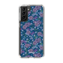スリムプロテクションケース［ 日比谷花壇 - FloralSymphony - ネイビー ］