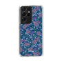 スリムプロテクションケース［ 日比谷花壇 - FloralSymphony - ネイビー ］