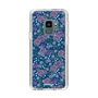 スリムプロテクションケース［ 日比谷花壇 - FloralSymphony - ネイビー ］