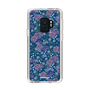 スリムプロテクションケース［ 日比谷花壇 - FloralSymphony - ネイビー ］