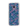 スリムプロテクションケース［ 日比谷花壇 - FloralSymphony - ネイビー ］