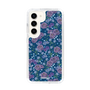 スリムプロテクションケース［ 日比谷花壇 - FloralSymphony - ネイビー ］