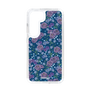 スリムプロテクションケース［ 日比谷花壇 - FloralSymphony - ネイビー ］
