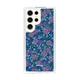 スリムプロテクションケース［ 日比谷花壇 - FloralSymphony - ネイビー ］