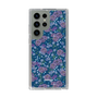 スリムプロテクションケース［ 日比谷花壇 - FloralSymphony - ネイビー ］