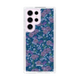 スリムプロテクションケース［ 日比谷花壇 - FloralSymphony - ネイビー ］