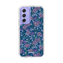 スリムプロテクションケース［ 日比谷花壇 - FloralSymphony - ネイビー ］
