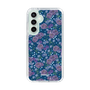 スリムプロテクションケース［ 日比谷花壇 - FloralSymphony - ネイビー ］