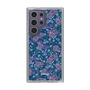 スリムプロテクションケース［ 日比谷花壇 - FloralSymphony - ネイビー ］