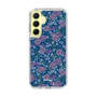 スリムプロテクションケース［ 日比谷花壇 - FloralSymphony - ネイビー ］