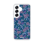 スリムプロテクションケース［ 日比谷花壇 - FloralSymphony - ネイビー ］
