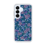 スリムプロテクションケース［ 日比谷花壇 - FloralSymphony - ネイビー ］