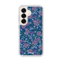 スリムプロテクションケース［ 日比谷花壇 - FloralSymphony - ネイビー ］