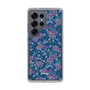 スリムプロテクションケース［ 日比谷花壇 - FloralSymphony - ネイビー ］