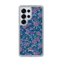 スリムプロテクションケース［ 日比谷花壇 - FloralSymphony - ネイビー ］
