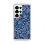 スリムプロテクションケース［ 日比谷花壇 - FloralSymphony - ネイビー ］