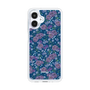 スリムプロテクションケース［ 日比谷花壇 - FloralSymphony - ネイビー ］