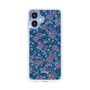 スリムプロテクションケース［ 日比谷花壇 - FloralSymphony - ネイビー ］