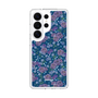 スリムプロテクションケース［ 日比谷花壇 - FloralSymphony - ネイビー ］