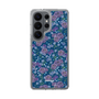 スリムプロテクションケース［ 日比谷花壇 - FloralSymphony - ネイビー ］